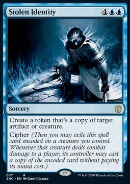 Stolen Identity⁣ - Commander: Zendikar Rising⁣ (Rare)⁣ [37]