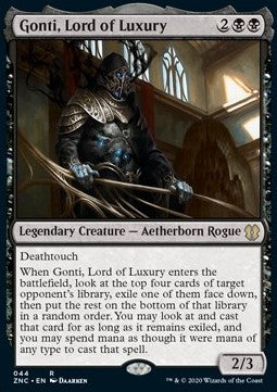 Gonti, Lord of Luxury⁣ - Commander: Zendikar Rising⁣ (Rare)⁣ [44]