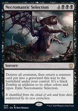 Necromantic Selection⁣ - Commander: Zendikar Rising⁣ (Rare)⁣ [48]
