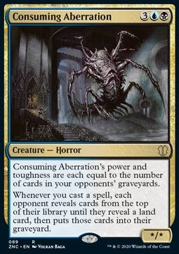Consuming Aberration⁣ - Commander: Zendikar Rising⁣ (Rare)⁣ [89]