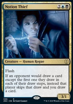 Notion Thief⁣ - Commander: Zendikar Rising⁣ (Rare)⁣ [96]