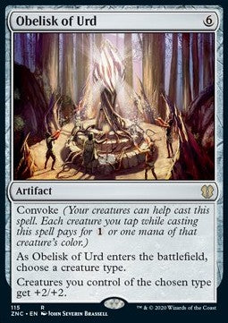 Obelisk of Urd⁣ - Commander: Zendikar Rising⁣ (Rare)⁣ [115]