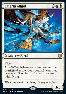 Emeria Angel - Commander: Zendikar Rising (Rare) [ZNC-15]
