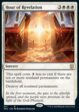 Hour of Revelation⁣ - Commander: Zendikar Rising⁣ (Rare)⁣ [17]
