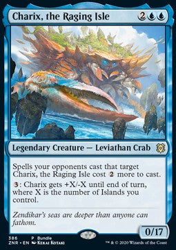 Charix, the Raging Isle (V.3)⁣ - Zendikar Rising: Promos⁣ (Rare)⁣ [386]