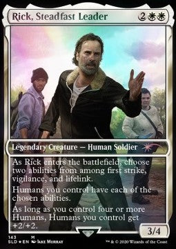Rick, Steadfast Leader⁣ - Secret Lair Drop Series⁣ (Mythic)⁣ [143]