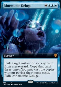 Mnemonic Deluge⁣ - Commander Legends: Extras⁣ (Mythic)⁣ [638]
