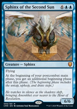 Sphinx of the Second Sun⁣ - Commander Legends⁣ (Mythic)⁣ [99]