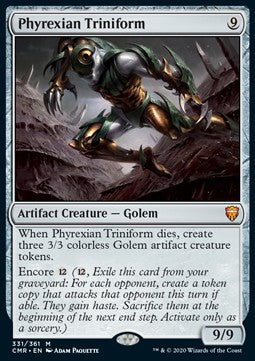 Phyrexian Triniform⁣ - Commander Legends⁣ (Mythic)⁣ [331]