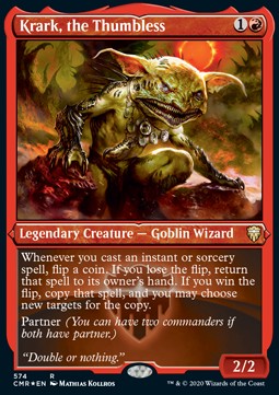 Krark, the Thumbless⁣ - Commander Legends: Extras⁣ (Rare)⁣ [574]