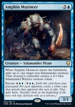 Amphin Mutineer⁣ - Commander Legends⁣ (Rare)⁣ [55]