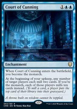 Court of Cunning⁣ - Commander Legends⁣ (Rare)⁣ [63]