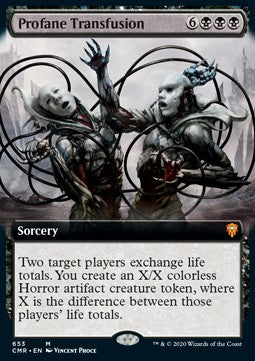 Profane Transfusion⁣ - Commander Legends: Extras⁣ (Mythic)⁣ [653]