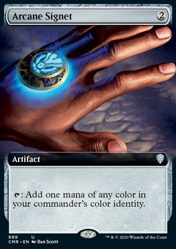 Arcane Signet⁣ - Commander Legends: Extras⁣ (Uncommon)⁣ [689]