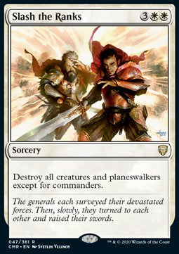 Slash the Ranks - Commander Legends (Rare) [CMR-47]