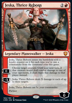 Jeska, Thrice Reborn⁣ - Commander Legends⁣ (Mythic)⁣ [186]