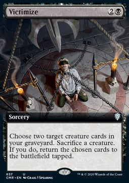 Victimize⁣ - Commander Legends: Extras⁣ (Uncommon)⁣ [657]