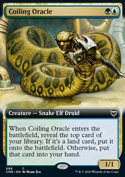 Coiling Oracle (V.2)⁣ - Commander Legends: Extras⁣ (Common)⁣ [688]