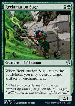 Reclamation Sage⁣ - Commander Legends⁣ (Uncommon)⁣ [248]