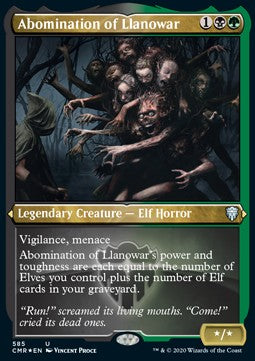 Abomination of Llanowar⁣ - Commander Legends: Extras⁣ (Uncommon)⁣ [585]