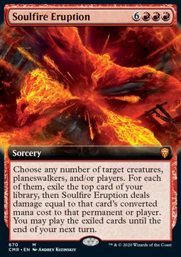 Soulfire Eruption⁣ - Commander Legends: Extras⁣ (Mythic)⁣ [670]