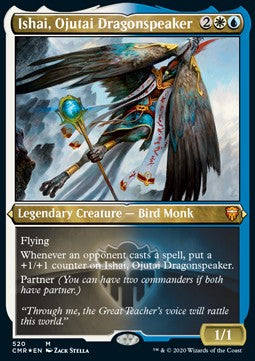 Ishai, Ojutai Dragonspeaker⁣ - Commander Legends: Extras⁣ (Mythic)⁣ [520]