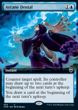 Arcane Denial (V.2) - Commander Legends: Extras (Common) [XCMR-630]