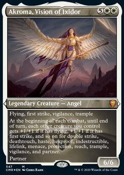 Akroma, Vision of Ixidor⁣ - Commander Legends: Extras⁣ (Mythic)⁣ [547]