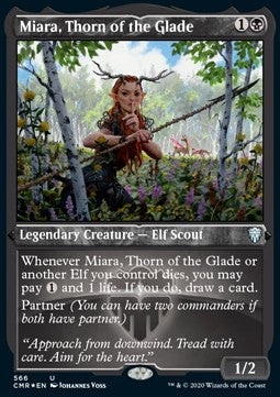 Miara, Thorn of the Glade⁣ - Commander Legends: Extras⁣ (Uncommon)⁣ [566]