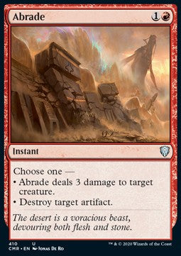 Abrade (V.1)⁣ - Commander Legends: Extras⁣ (Uncommon)⁣ [410]