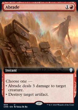 Abrade (V.2)⁣ - Commander Legends: Extras⁣ (Uncommon)⁣ [659]