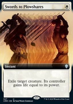 Swords to Plowshares (V.2)⁣ - Commander Legends: Extras⁣ (Uncommon)⁣ [627]