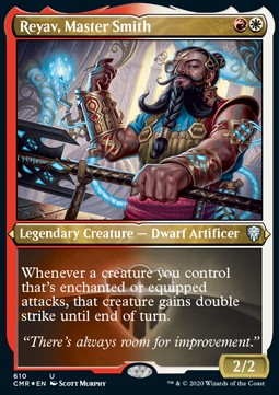 Reyav, Master Smith⁣ - Commander Legends: Extras⁣ (Uncommon)⁣ [610]
