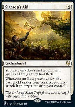 Sigarda's Aid⁣ - Commander Legends: Extras⁣ (Rare)⁣ [384]