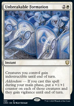 Unbreakable Formation⁣ - Commander Legends: Extras⁣ (Rare)⁣ [388]