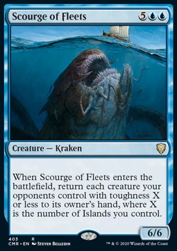 Scourge of Fleets⁣ - Commander Legends: Extras⁣ (Rare)⁣ [403]