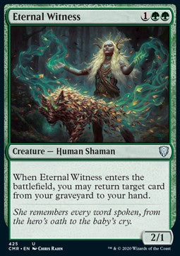 Eternal Witness⁣ - Commander Legends: Extras⁣ (Uncommon)⁣ [425]