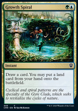 Growth Spiral⁣ - Commander Legends: Extras⁣ (Common)⁣ [446]