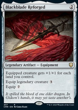 Blackblade Reforged⁣ - Commander Legends: Extras⁣ (Rare)⁣ [457]
