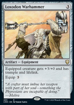 Loxodon Warhammer⁣ - Commander Legends: Extras⁣ (Rare)⁣ [465]