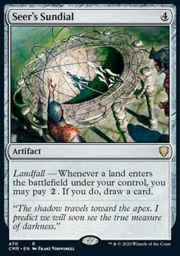 Seer's Sundial⁣ - Commander Legends: Extras⁣ (Rare)⁣ [470]