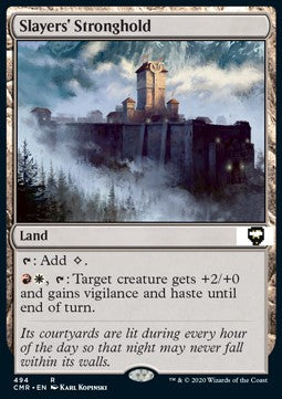 Slayers' Stronghold⁣ - Commander Legends: Extras⁣ (Rare)⁣ [494]