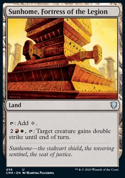 Sunhome, Fortress of the Legion⁣ - Commander Legends: Extras⁣ (Uncommon)⁣ [496]