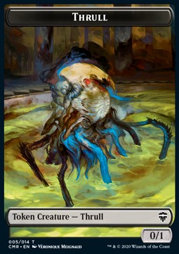 Thrull Token (B 0/1) // Treasure Token⁣ - Commander Legends: Extras⁣ (Token)⁣ [T 05/12]