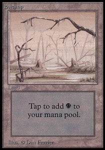 Swamp (V.2)⁣ - Beta⁣ (Land)