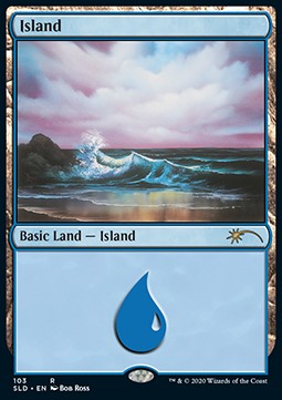Island (V.3)⁣ - Secret Lair Drop Series⁣ (Land)⁣ [103]