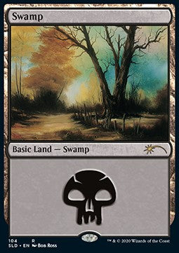 Swamp (V.3)⁣ - Secret Lair Drop Series⁣ (Land)⁣ [104]