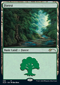 Forest (V.2)⁣ - Secret Lair Drop Series⁣ (Land)⁣ [108]