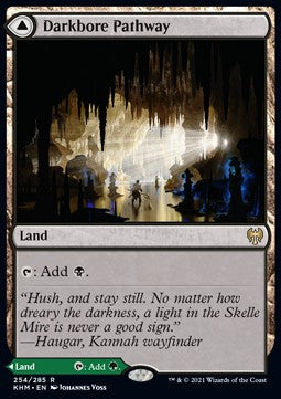 Darkbore Pathway // Slitherbore Pathway⁣ - Kaldheim⁣ (Rare)⁣ [254]