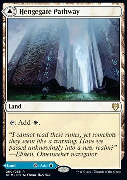 Hengegate Pathway // Mistgate Pathway⁣ - Kaldheim⁣ (Rare)⁣ [260]